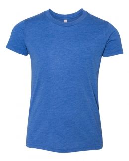 BELLA + CANVAS-Youth Triblend Tee-3413Y
